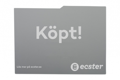Bildisplayer, grå, 1 farget trykk på 2 sider