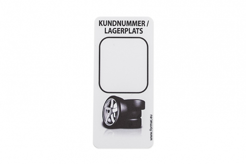 Kundeetiketter standard