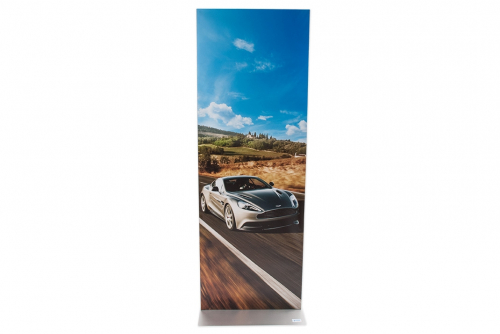 Plakatsøyle med magnetramme 1,8 m